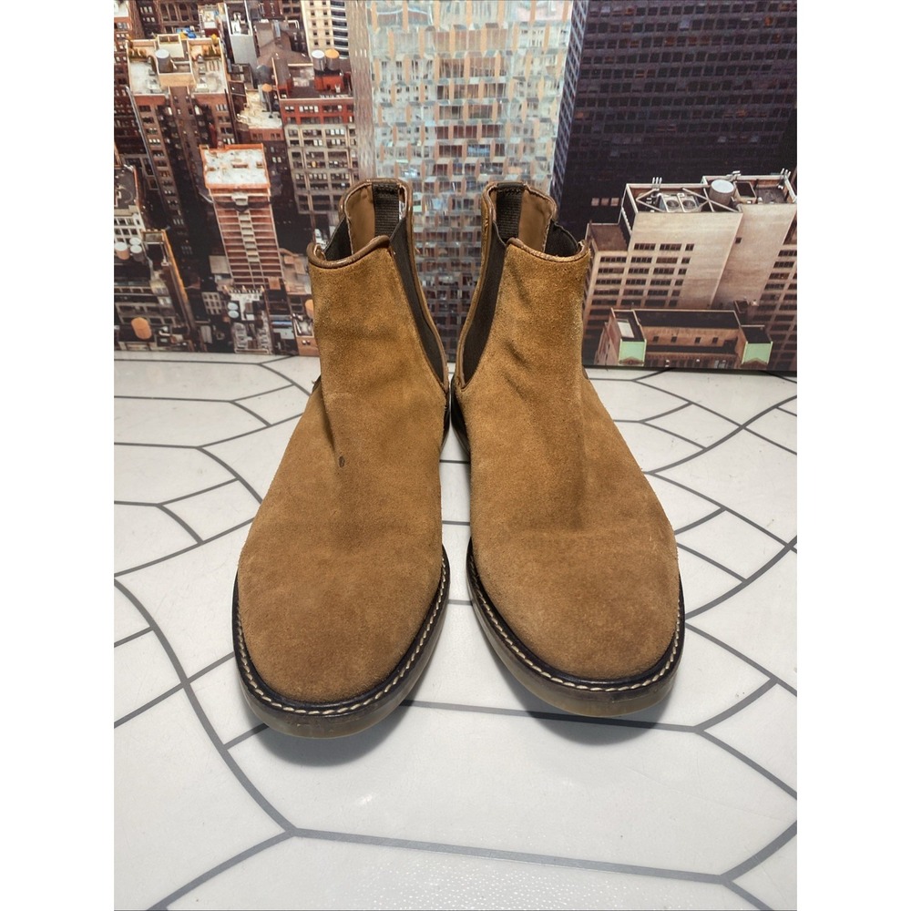 Clarks Chelsea Boots Brown Suede SIZE 8.5 Men